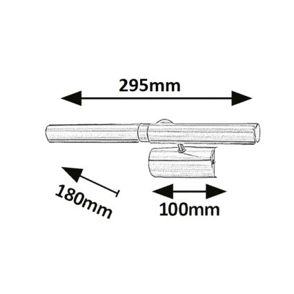 Rabalux - LED Attēla lampa 2xG9/2W/230V