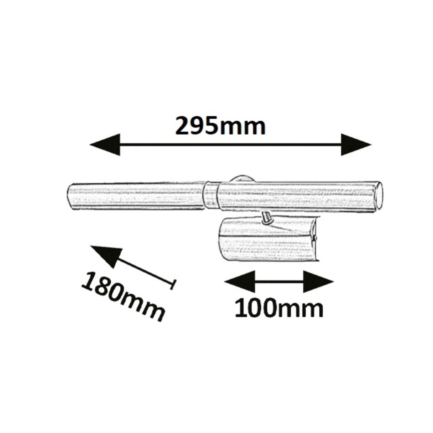 Rabalux - LED Attēla lampa 2xG9/2W/230V