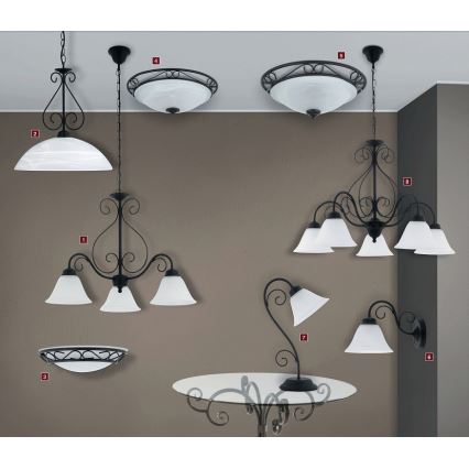 Rabalux - Sienas gaismeklis 1xE14/60W/230V