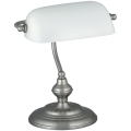 Rabalux 4037 - Galda lampa BANK 1xE27/60W/230V
