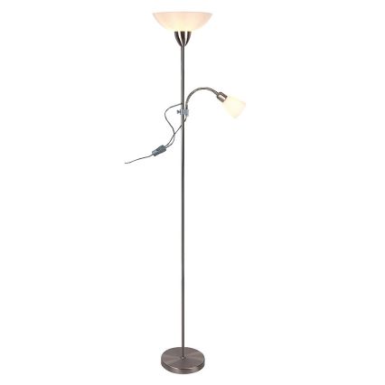 Rabalux - Grīdas stāvlampa 1xE27/60W+E14/40W