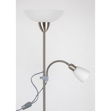 Rabalux - Grīdas stāvlampa 1xE27/60W+E14/40W