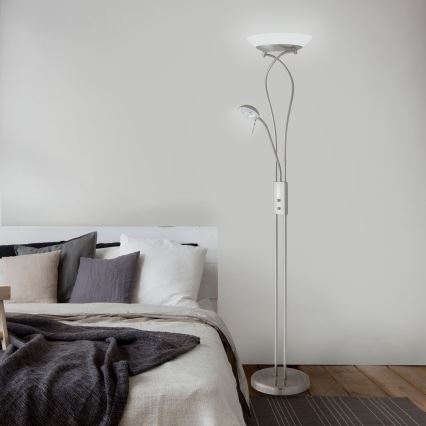 Rabalux - Aptumšojama grīdas stāvlampa 1xR7s/230W + 1xG9/40W