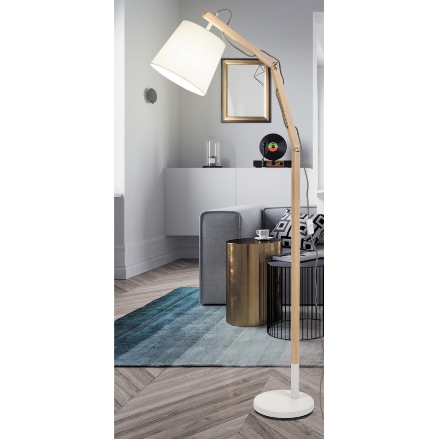 Rabalux - Grīdas stāvlampa E27/60W dižskābardis