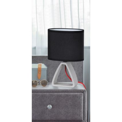 Rabalux - Galda lampa 1xE14/40W/230V melns