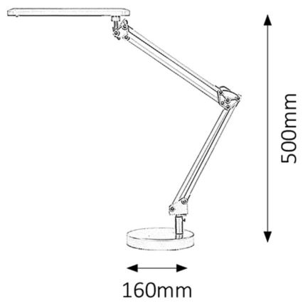 Rabalux - LED Galda lampa 1xLED/5,6W/230V