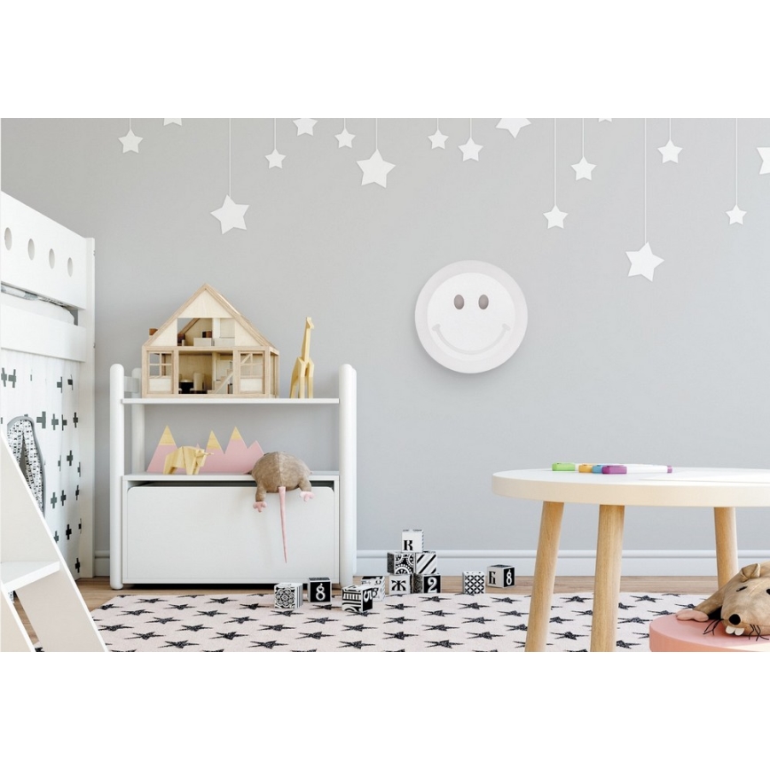 Rabalux 4543 - Bērnu LED sienas gaismeklis BABETTE LED/6W/230V balts