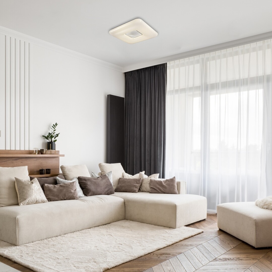 Rabalux - dimmējams LED griestu gaismeklis LED/70W/230V + tālvadības pults 44x44 cm