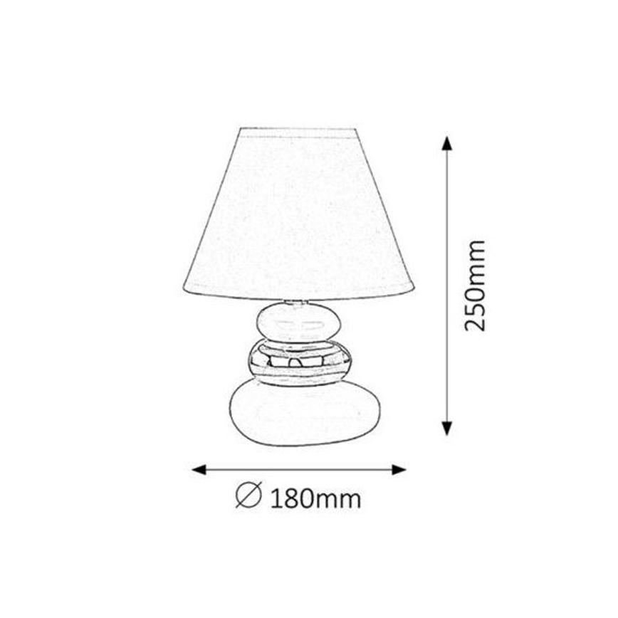 Rabalux 4949 -  Galda lampa SALEM 1xE14/40W/230V