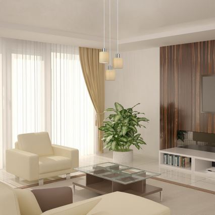 Rabalux - Lustra ar auklu 3xE14/25W/230V