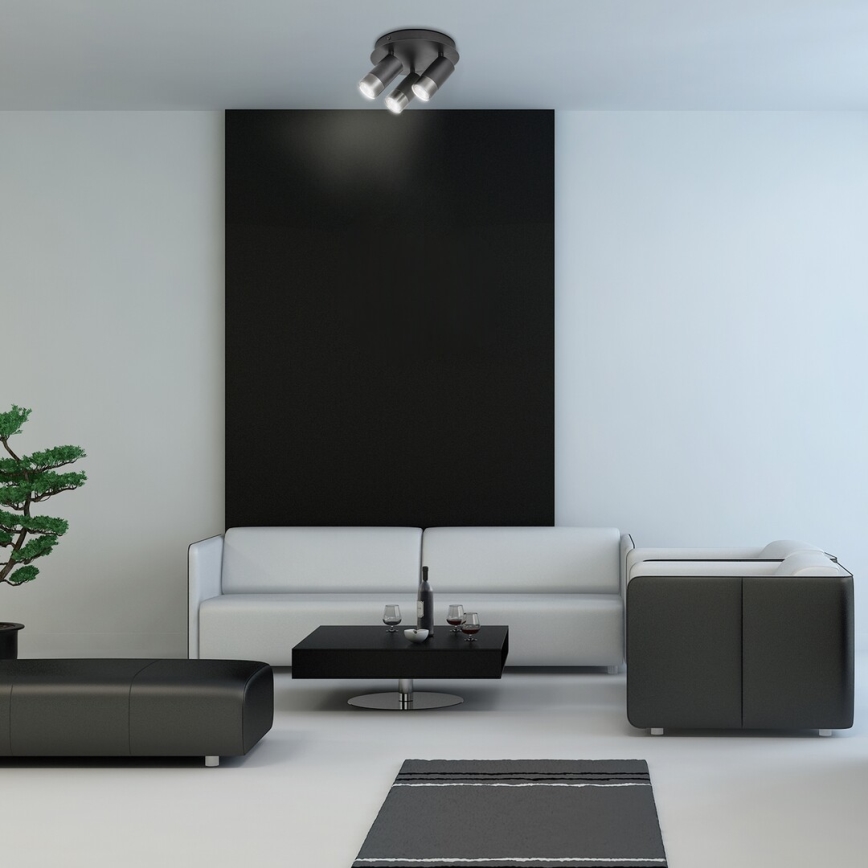 Rabalux - Starmetis ZIRCON 3xGU10/5W/230V