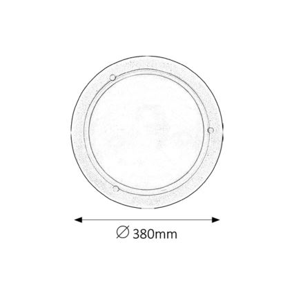 Rabalux - Griestu lampa 2xE27/60W/230V d. 38 cm