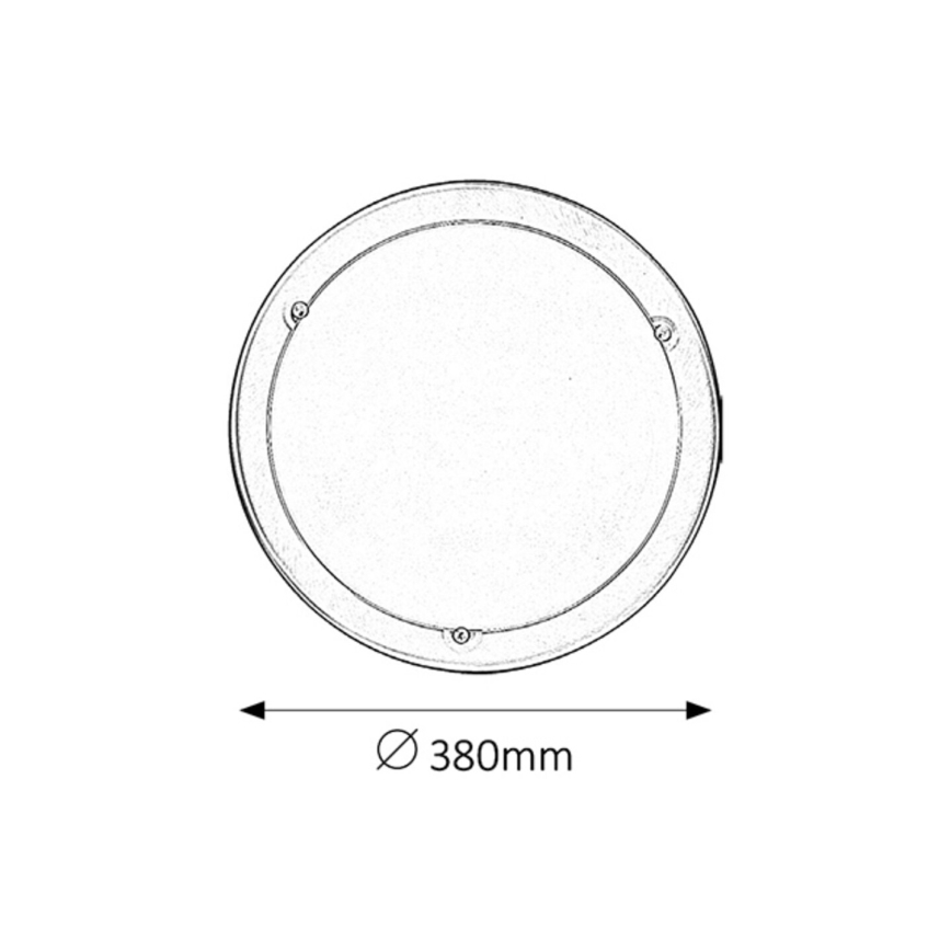 Rabalux - Griestu lampa 2xE27/60W/230V d. 38 cm