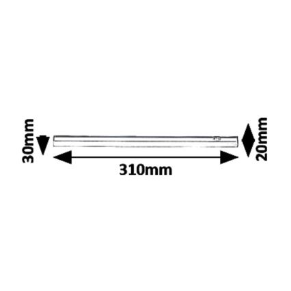 LED Piekaramo griestu gaismeklis LED/4W/230V