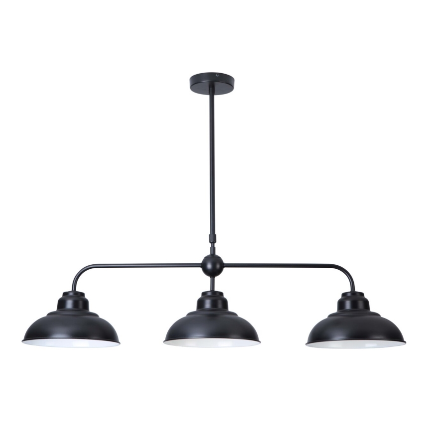 Rabalux - Lustra ar stieni 3xE27/60W/230V