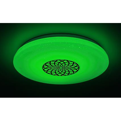 Rabalux - LED RGB Aptumšojama griestu lampa LED/24W/230V 3000-6500K Wi-Fi Tuya d. 39,5 cm + tālvadības pults