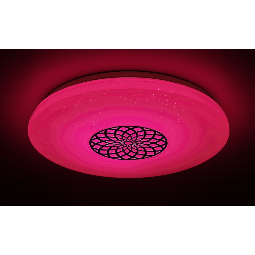 Rabalux - LED RGB Aptumšojama griestu lampa LED/24W/230V 3000-6500K Wi-Fi Tuya d. 39,5 cm + tālvadības pults