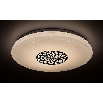 Rabalux - LED RGB Aptumšojama griestu lampa LED/24W/230V 3000-6500K Wi-Fi Tuya d. 39,5 cm + tālvadības pults