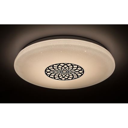 Rabalux - LED RGB Aptumšojama griestu lampa LED/24W/230V Wi-Fi 3000-6500K d. 39,5 cm + tālvadības pults