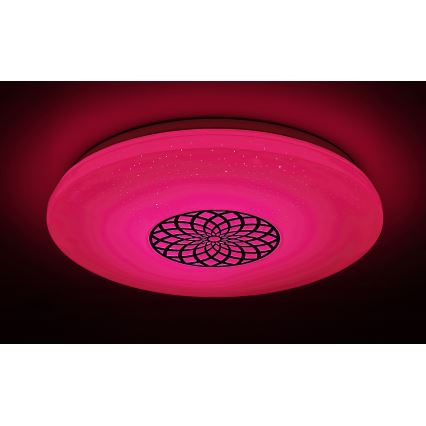 Rabalux - LED RGB Regulējams griestu gaismeklis LED/24W/230V 3000-6500K Wi-Fi Tuya Ø 39,5 cm + tālvadība