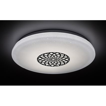 Rabalux - LED RGB Regulējams griestu gaismeklis LED/24W/230V 3000-6500K Wi-Fi Tuya Ø 39,5 cm + tālvadība