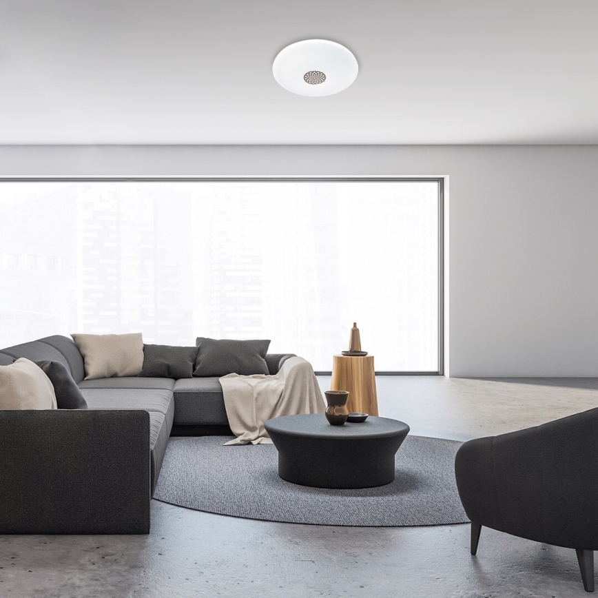 Rabalux - LED RGB Aptumšojama griestu lampa LED/40W/230V 3000-6500K Wi-Fi Tuya d. 60 cm + tālvadības pults