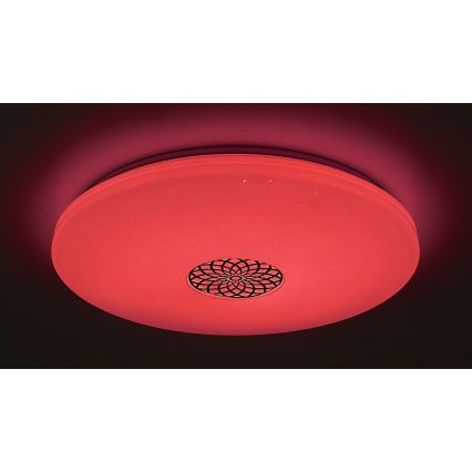 Rabalux - LED RGB Aptumšojama griestu lampa LED/40W/230V 3000-6500K Wi-Fi Tuya d. 60 cm + tālvadības pults