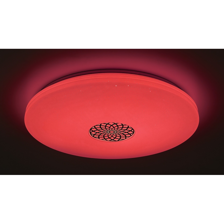 Rabalux - LED RGB Aptumšojama griestu lampa LED/40W/230V 3000-6500K Wi-Fi Tuya d. 60 cm + tālvadības pults