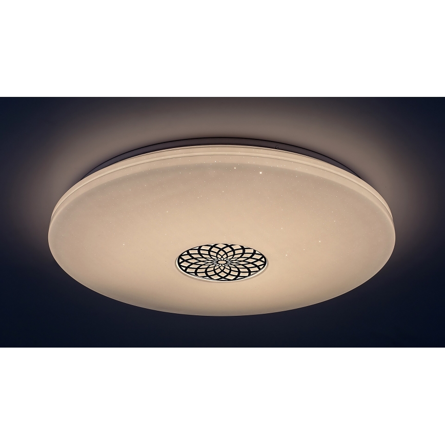 Rabalux - LED RGB Aptumšojama griestu lampa LED/40W/230V 3000-6500K Wi-Fi Tuya d. 60 cm + tālvadības pults