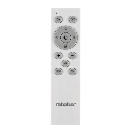 Rabalux - LED RGB Aptumšojama griestu lampa LED/40W/230V 3000-6500K Wi-Fi Tuya d. 60 cm + tālvadības pults
