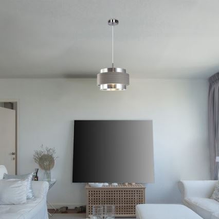 Rabalux - Lustra ar auklu BASIL 1xE27/40W/230V