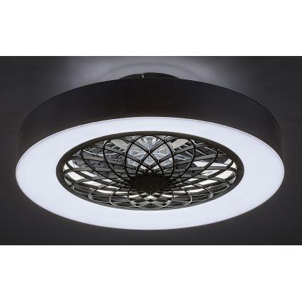 Rabalux - LED Aptumšojama griestu lampa ar ventilatoru LED/35W/230V 3000-6000K + tālvadības pults