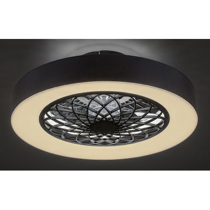 Rabalux - LED Aptumšojama griestu lampa ar ventilatoru LED/35W/230V 3000-6000K + tālvadības pults