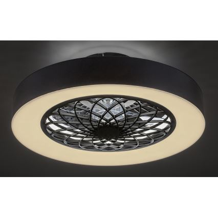 Rabalux - LED Aptumšojama griestu lampa ar ventilatoru LED/35W/230V 3000-6000K + tālvadības pults