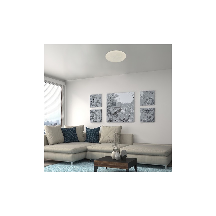 Rabalux - LED Aptumšojams griestu gaismeklis LED/24W/230V Wi-Fi 3000-6500K + tālvadības pults