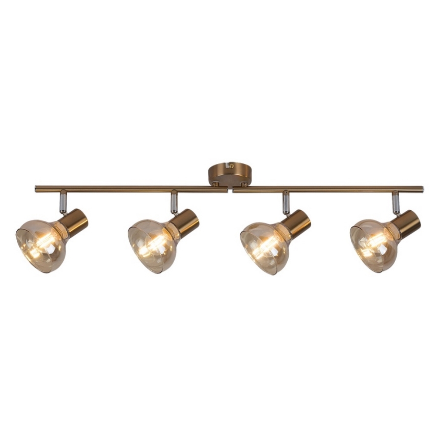 Rabalux - Lampa 4xE14/40W/230V zelta
