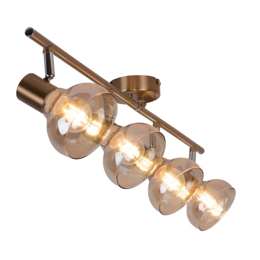 Rabalux - Lampa 4xE14/40W/230V zelta