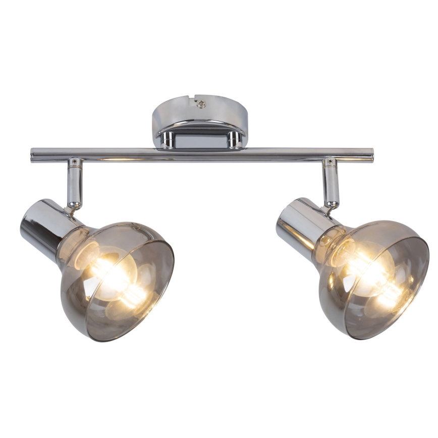 Rabalux 5556 - Lampa HOLLY 2xE14/40W/230V spīdīgi hromēts