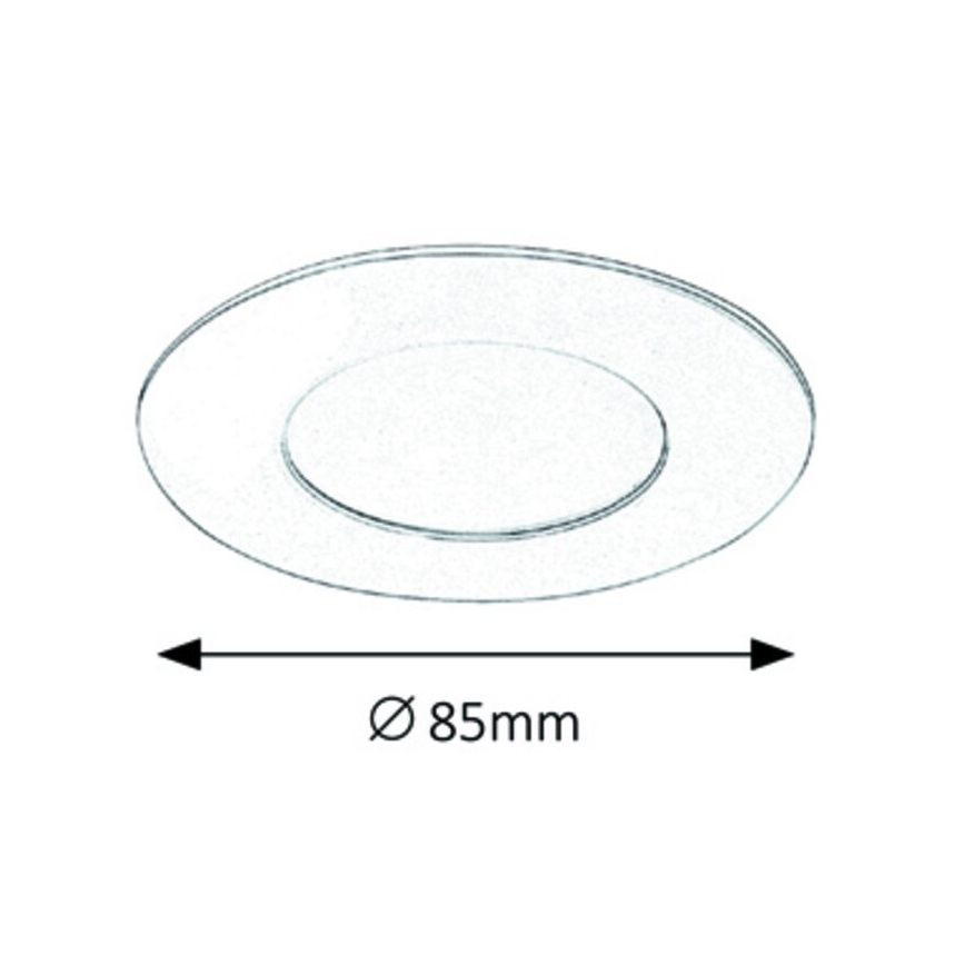 Rabalux - LED iebūvējams griestu gaismeklis LED/3W/230V
