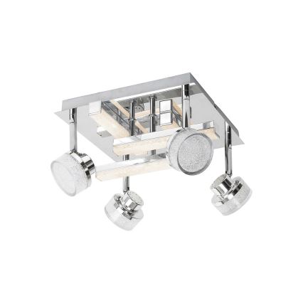 Rabalux 5638 - LED Griestu starmetis  PADMA 4xLED/5W/230V + 4xLED/3W/230V