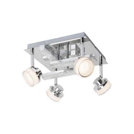 Rabalux 5638 - LED Griestu starmetis  PADMA 4xLED/5W/230V + 4xLED/3W/230V