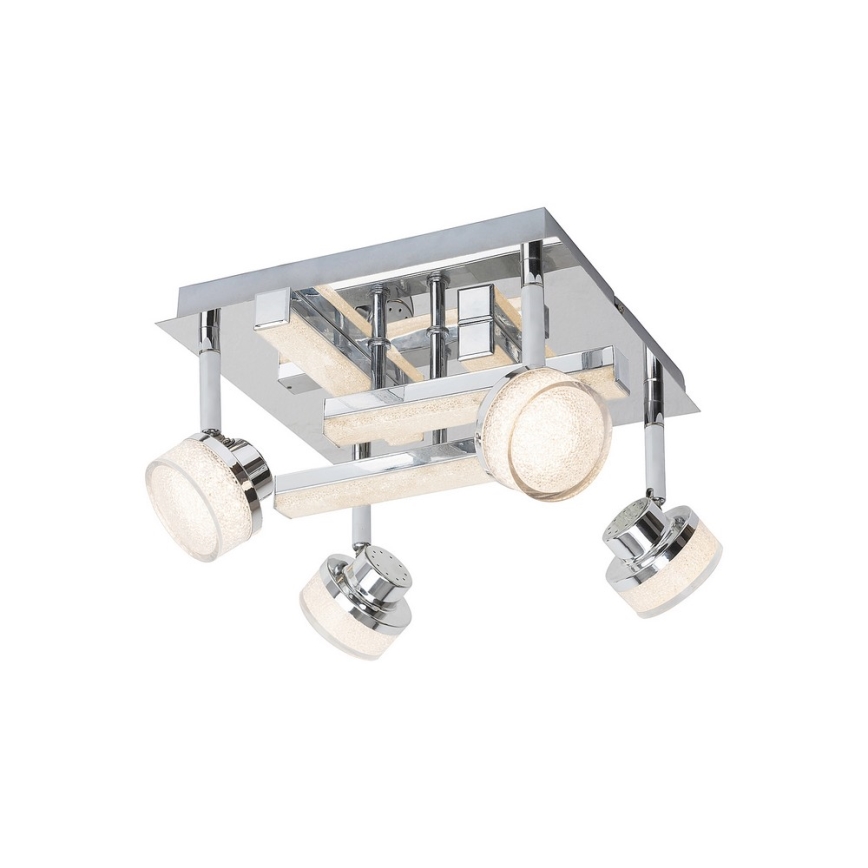 Rabalux 5638 - LED Griestu starmetis  PADMA 4xLED/5W/230V + 4xLED/3W/230V