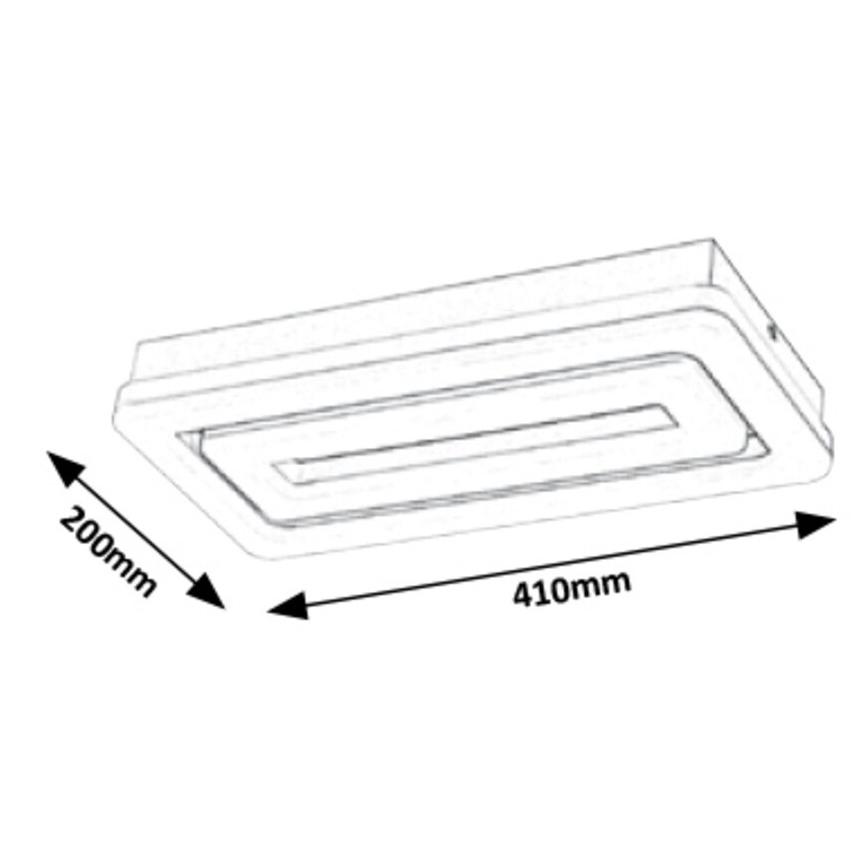 Rabalux 5648 - LED Griestu gaismeklis ALANA LED/40W/230V