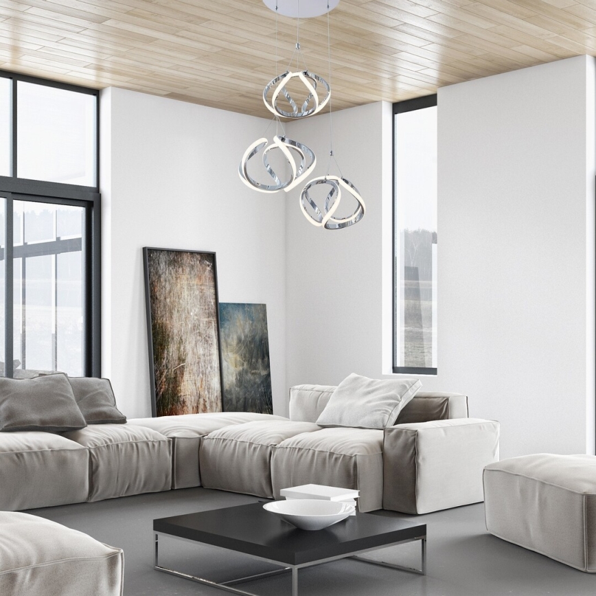 Rabalux - LED Lustra ar auklu LED/50W/230V 3000K