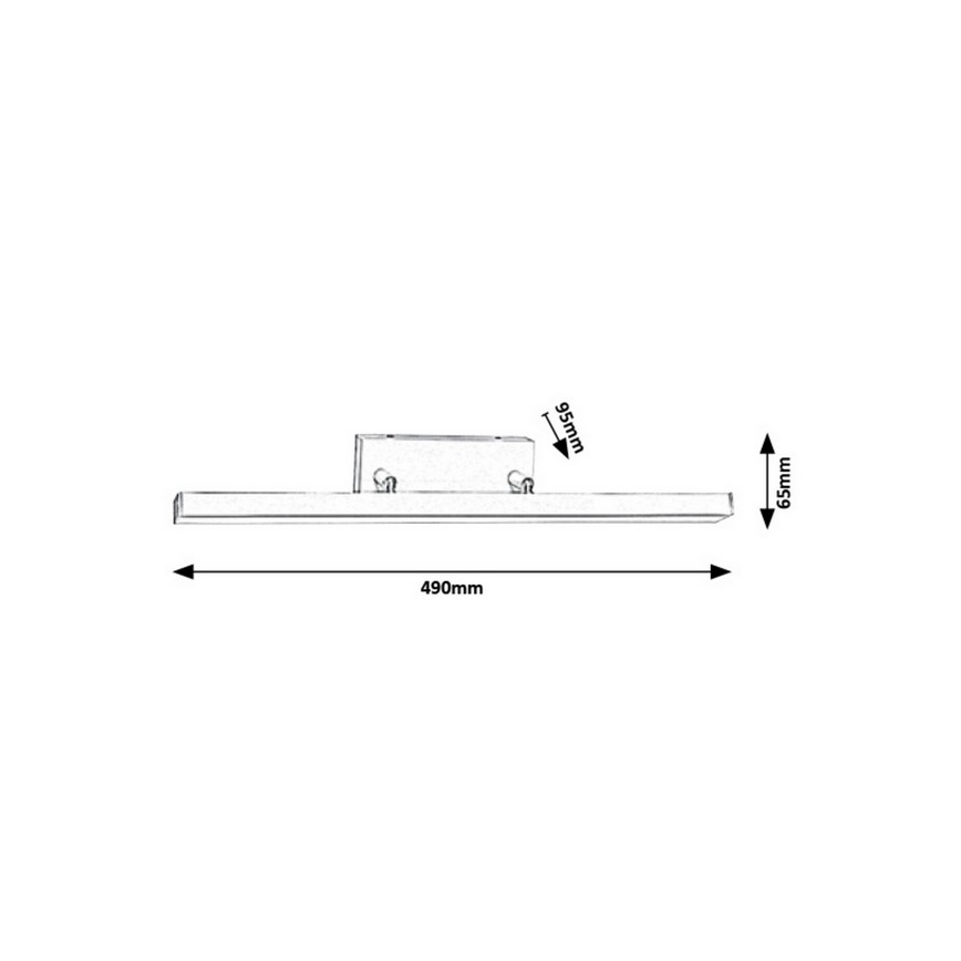 Rabalux - LED vannas istabas sienas gaismeklis LED/12W/230V IP44
