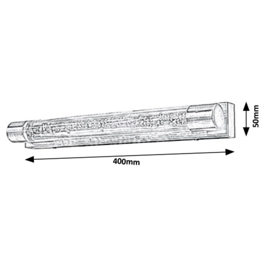 Rabalux - LED vannas istabas sienas gaismeklis 2xLED/5W/230V IP44