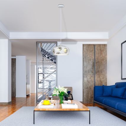 Rabalux - karājamā lampa ar vadu GINGER 1xE27/60W/230V