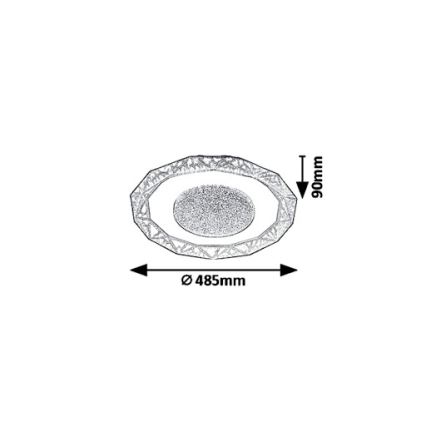 Rabalux 6294 - LED griestu gaismeklis SIREN LED/50W/230V