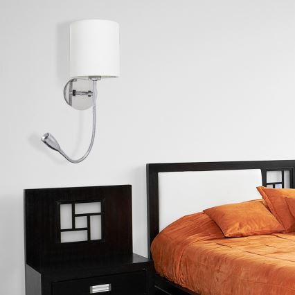 Rabalux  - LED Sienas lampa 1xE27/40W+LED/3W