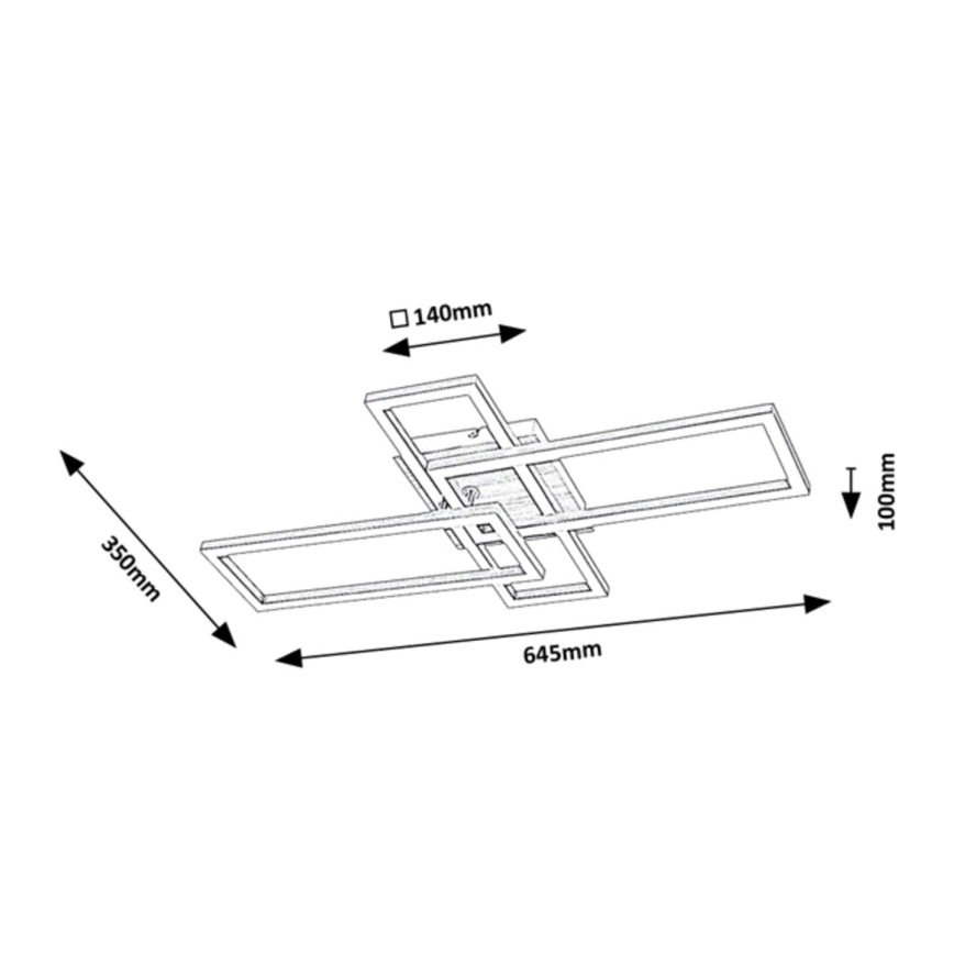 Rabalux - LED Griestu lampa LED/24W/230V